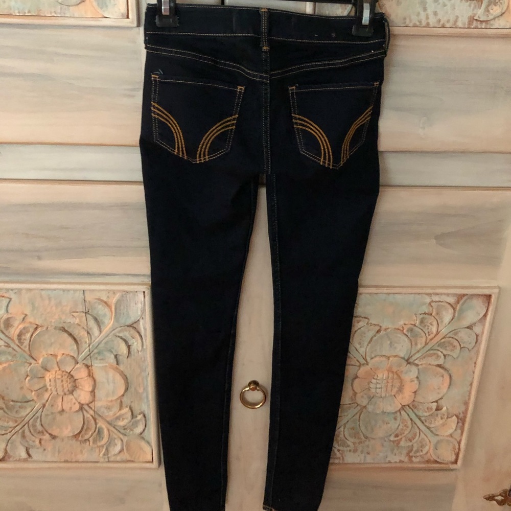 Hollister Blue Skinny Jeans - Picture 3 of 3